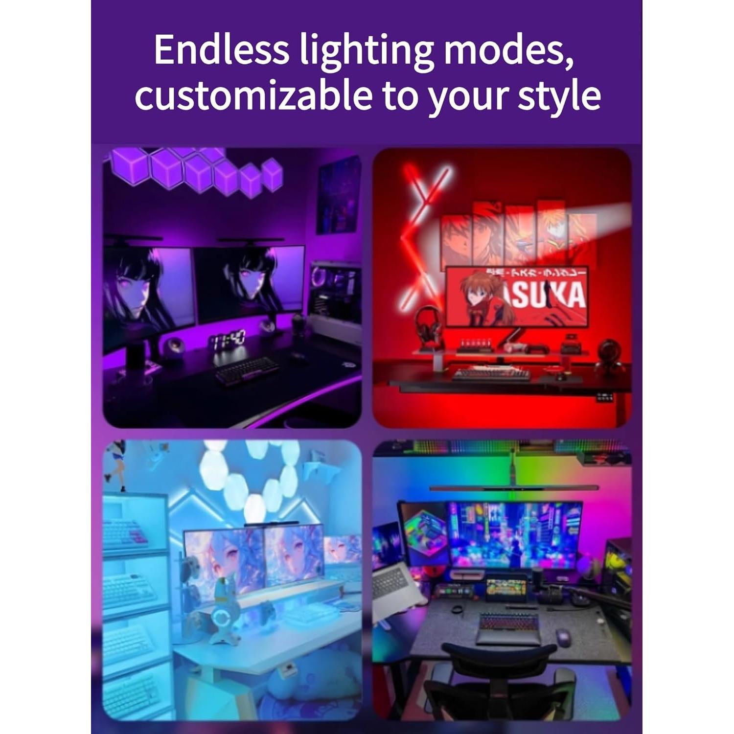 Luces de Tira LED RGBIC Skydimo 24" Sincronización PC