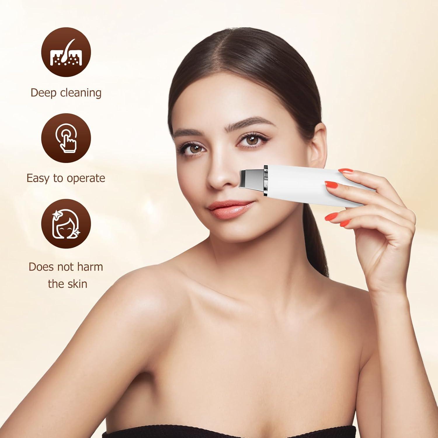 Espátula Facial Limpiadora Sawjay - 3 Modos para Piel Radiante