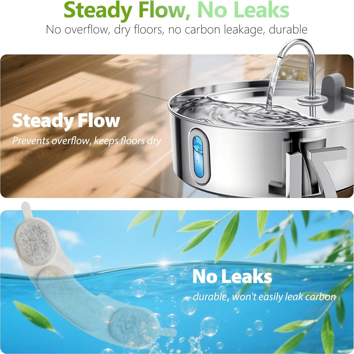 Filtros de Agua para Perros Smartoo 7L - 6 Pcs Reemplazo