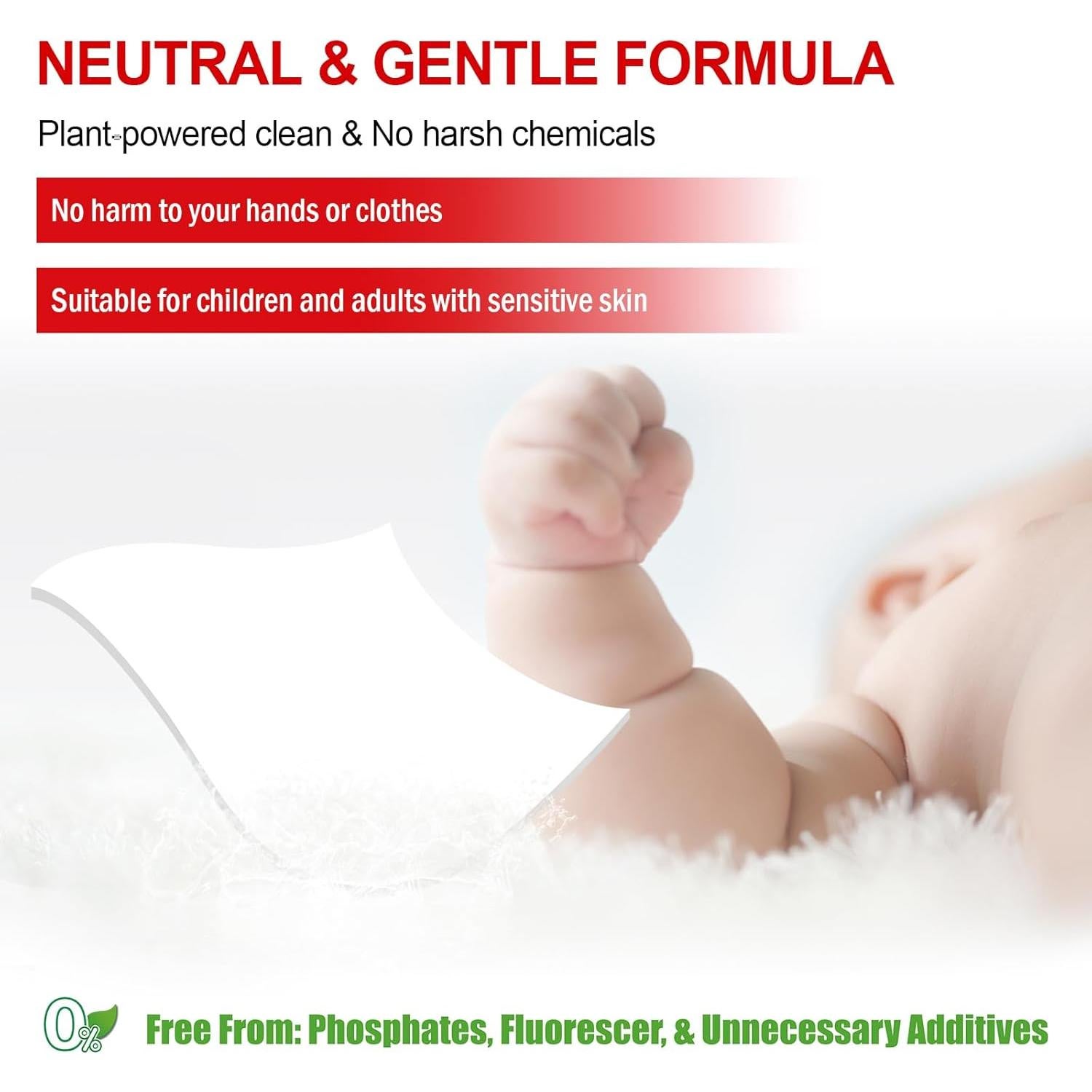 Hojas de detergente ecológico Binbata 128 cargas aroma a bayas