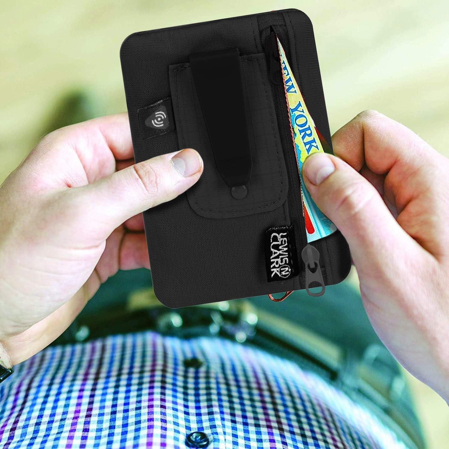 Billetera de Viaje RFID Lewis N. Clark - Clip Antirrobo