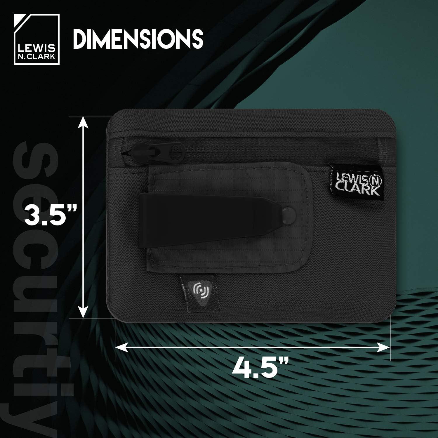 Billetera de Viaje RFID Lewis N. Clark - Clip Antirrobo