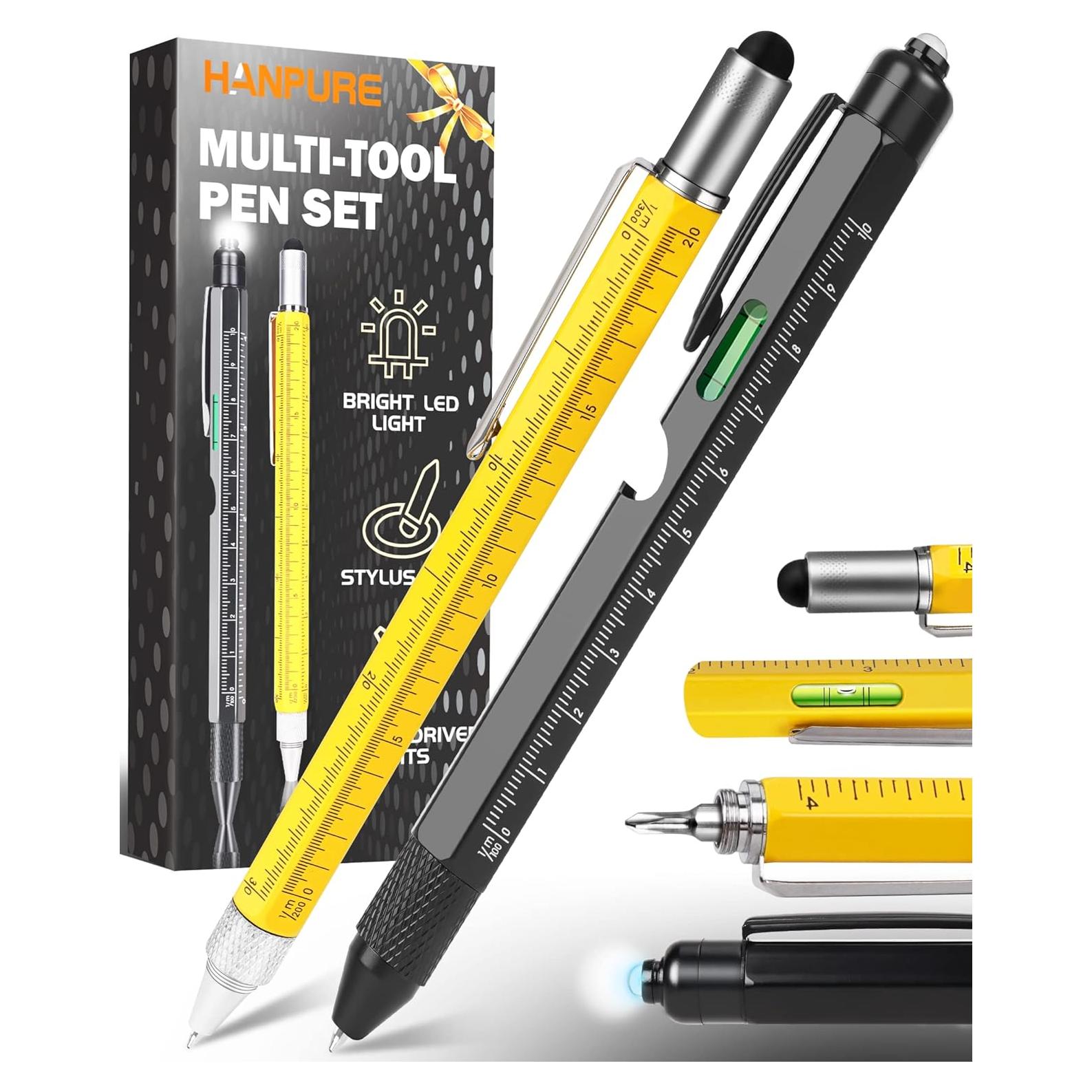 Bolígrafo Multiherramienta 8 en 1 HANPURE - Regalos Únicos