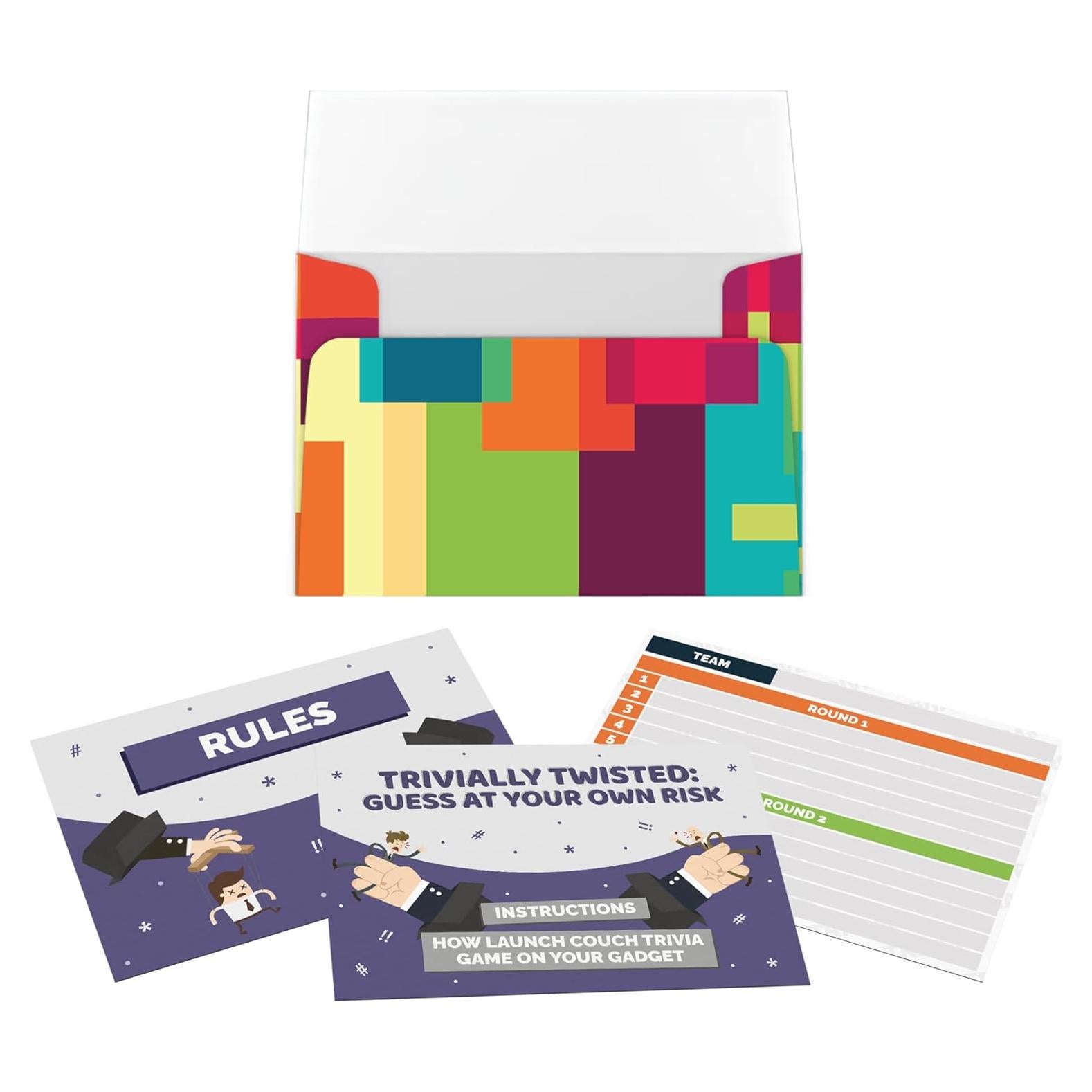 Juego de Trivia Trivially Twisted para Adultos - Nontrivial