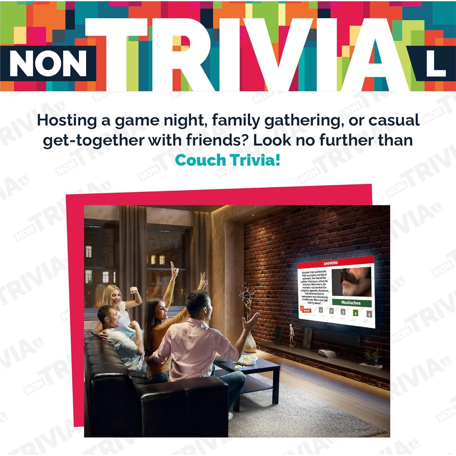 Juego de Trivia Trivially Twisted para Adultos - Nontrivial