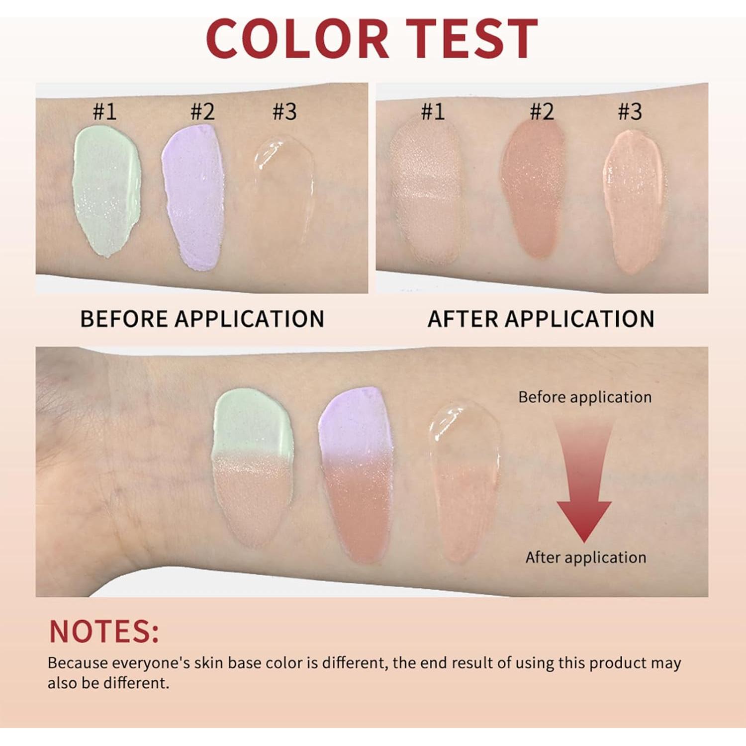 Crema Correctora CC Brighten Lakerain - Hidratante Púrpura 17.8g