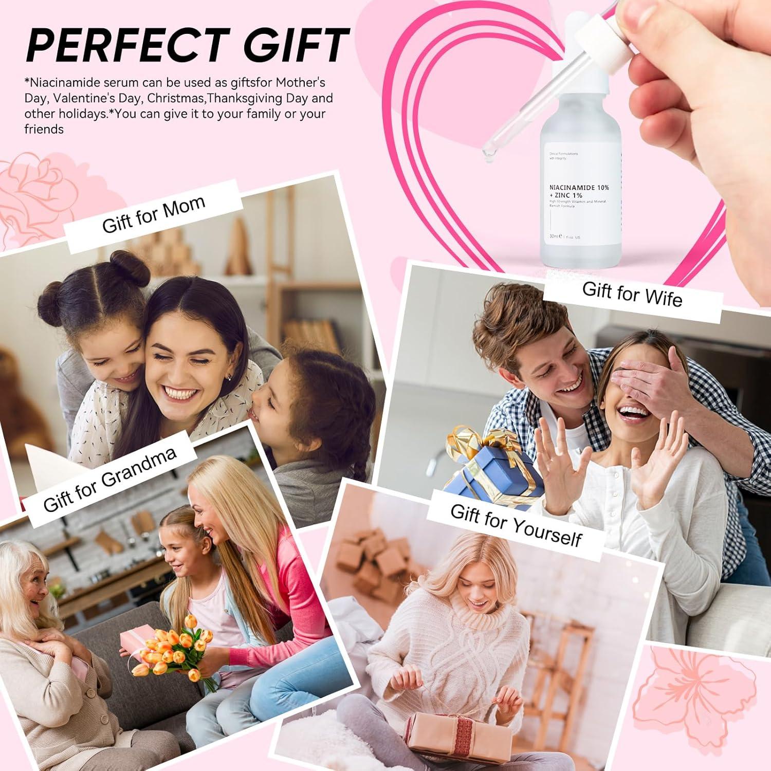 Suero Facial Niacinamida 10% + Zinc 1% 30ml - Control de Aceite y Acné