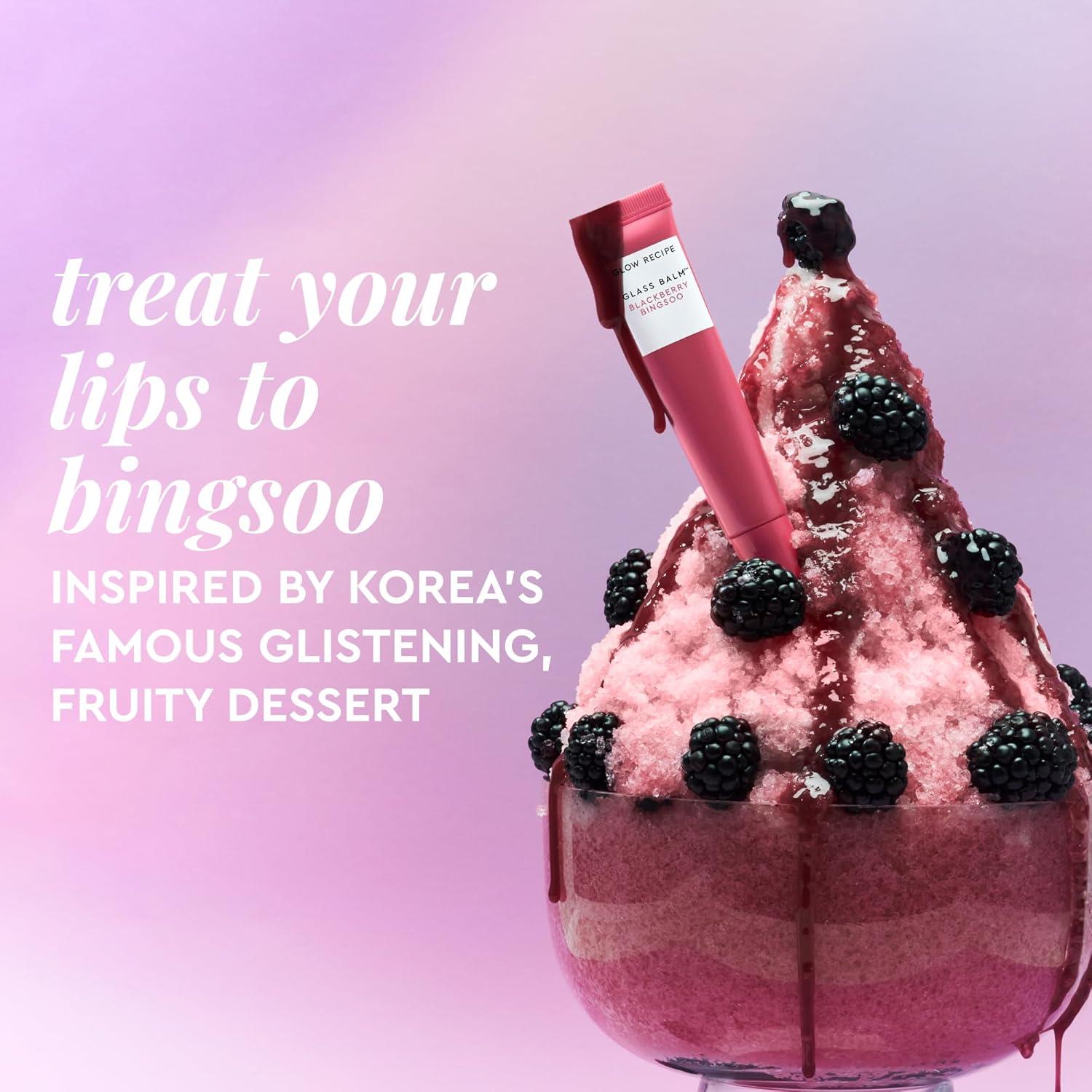 Bálsamo Labial Hidratante Glow Recipe 15 ml - Blackberry Bingsoo