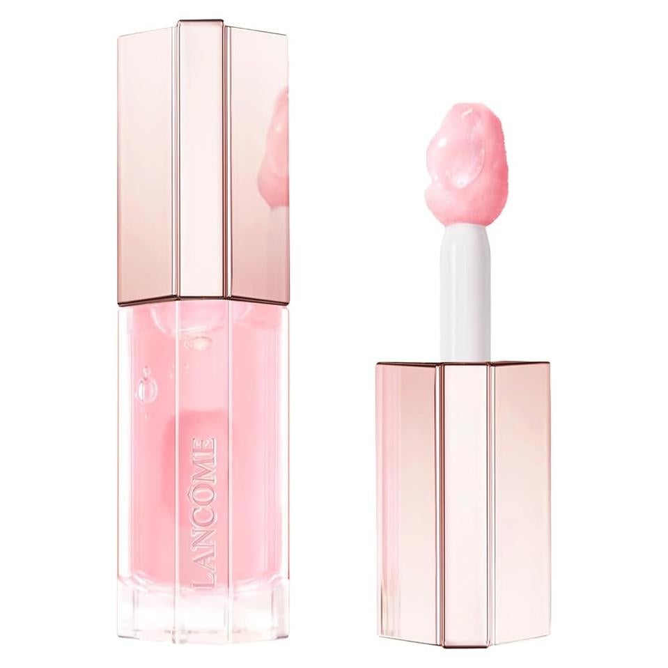 Lancôme Lip Idôle JuicyTreat Aceite-en-Brillo 24HR Rosa Suave