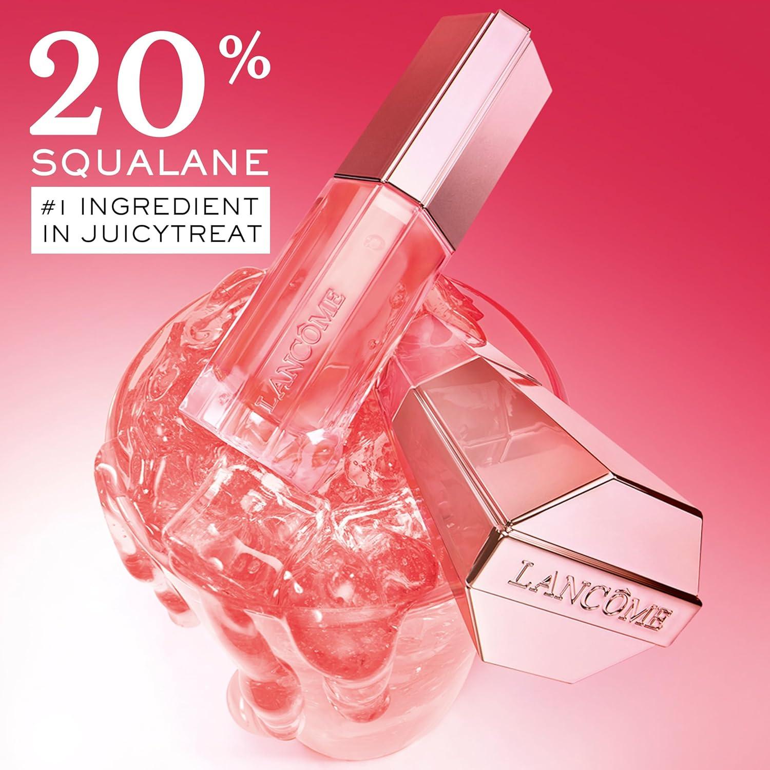 Lancôme Lip Idôle JuicyTreat Aceite-en-Brillo 24HR Rosa Suave