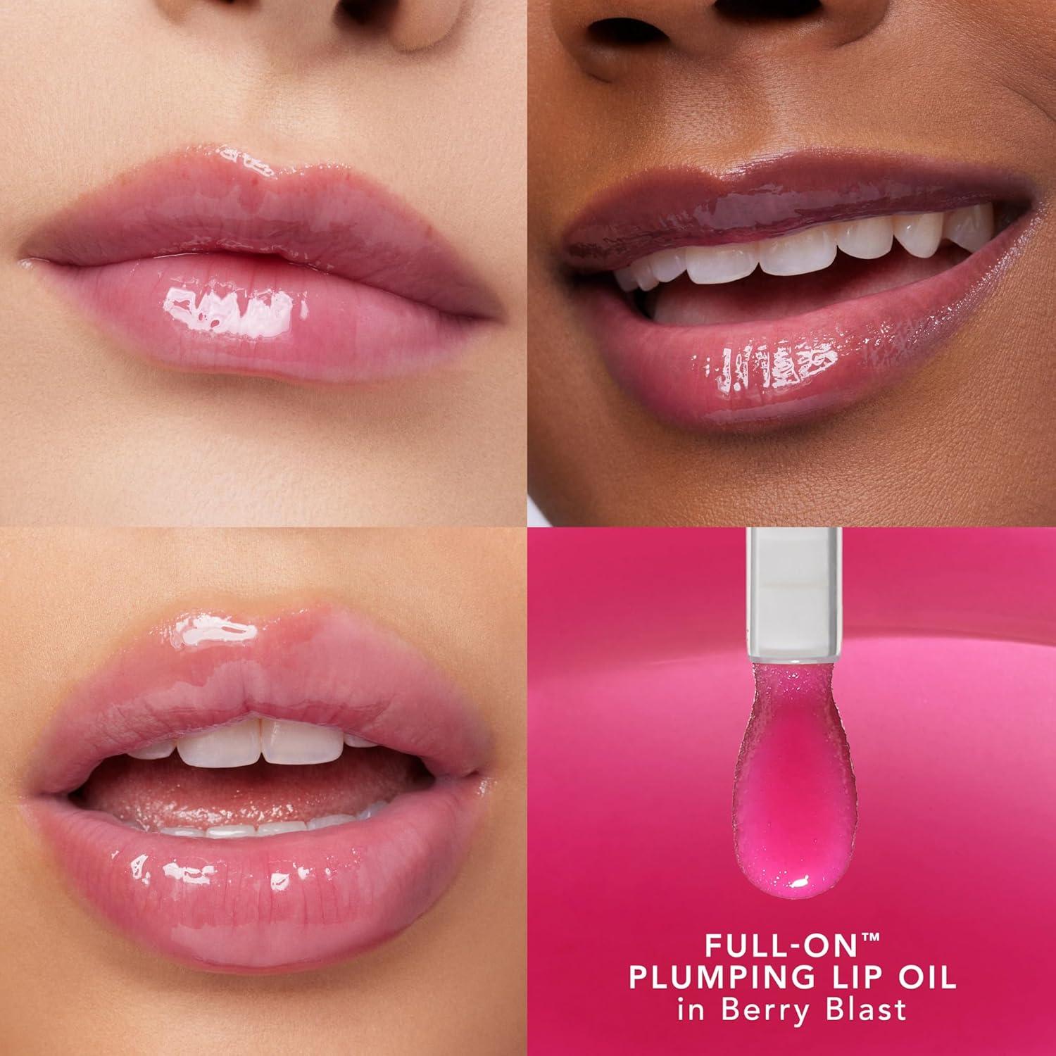 Brillo de Labios Buxom Plump-On Frambuesa 28g Hidratante