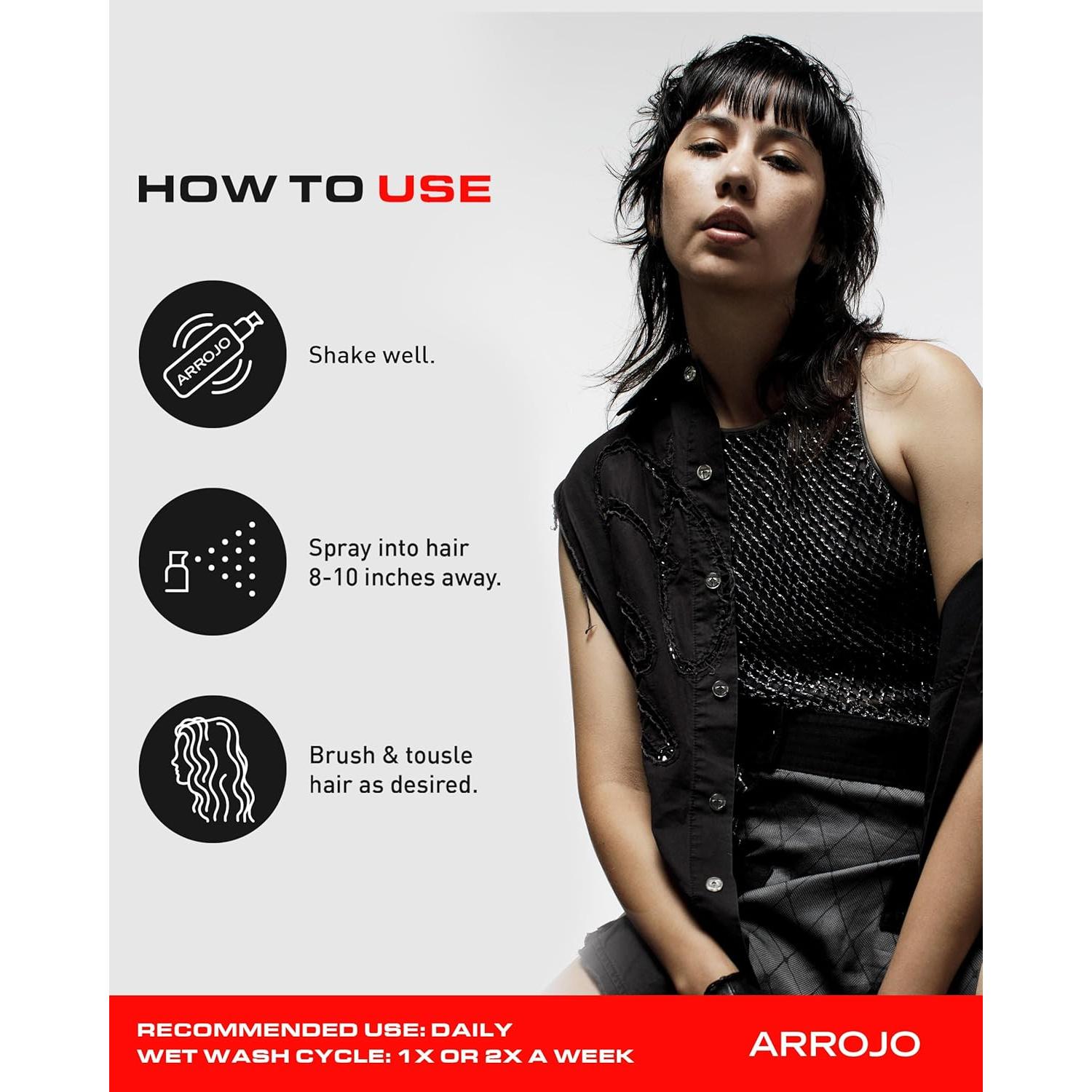 Champú Seco Voluminizador Arrojo 249g - Sin Sulfatos y Parabenos