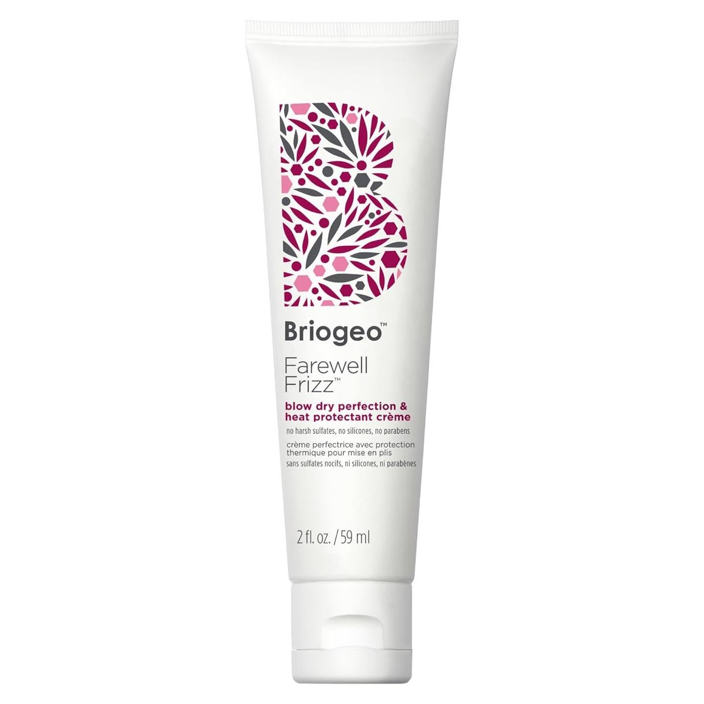 Crema Anti Frizz Briogeo 59 ml - Protector Térmico Vegano