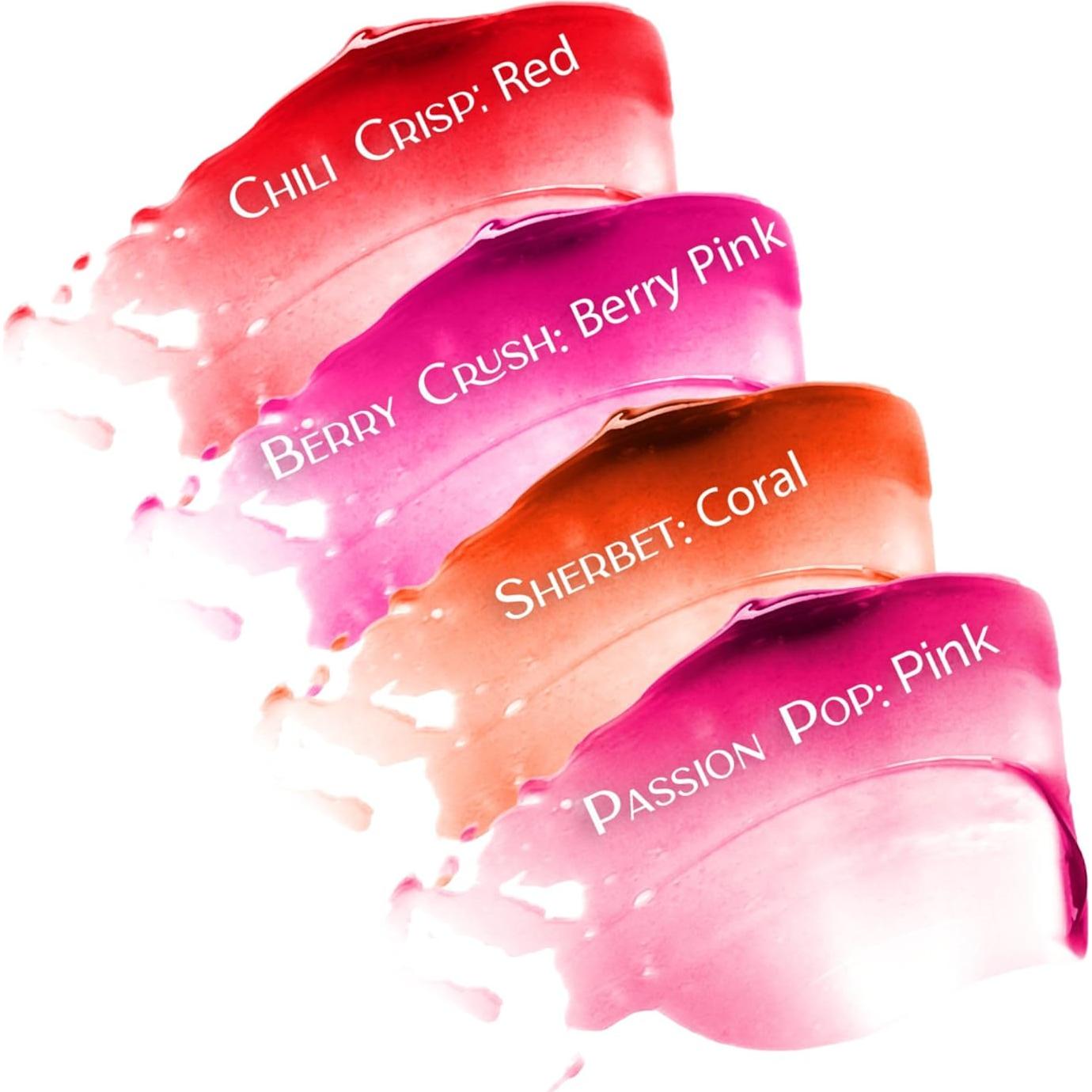 Rubor y Tinte de Labios Mo-Beauty Shop Jelly Aplastar Baya