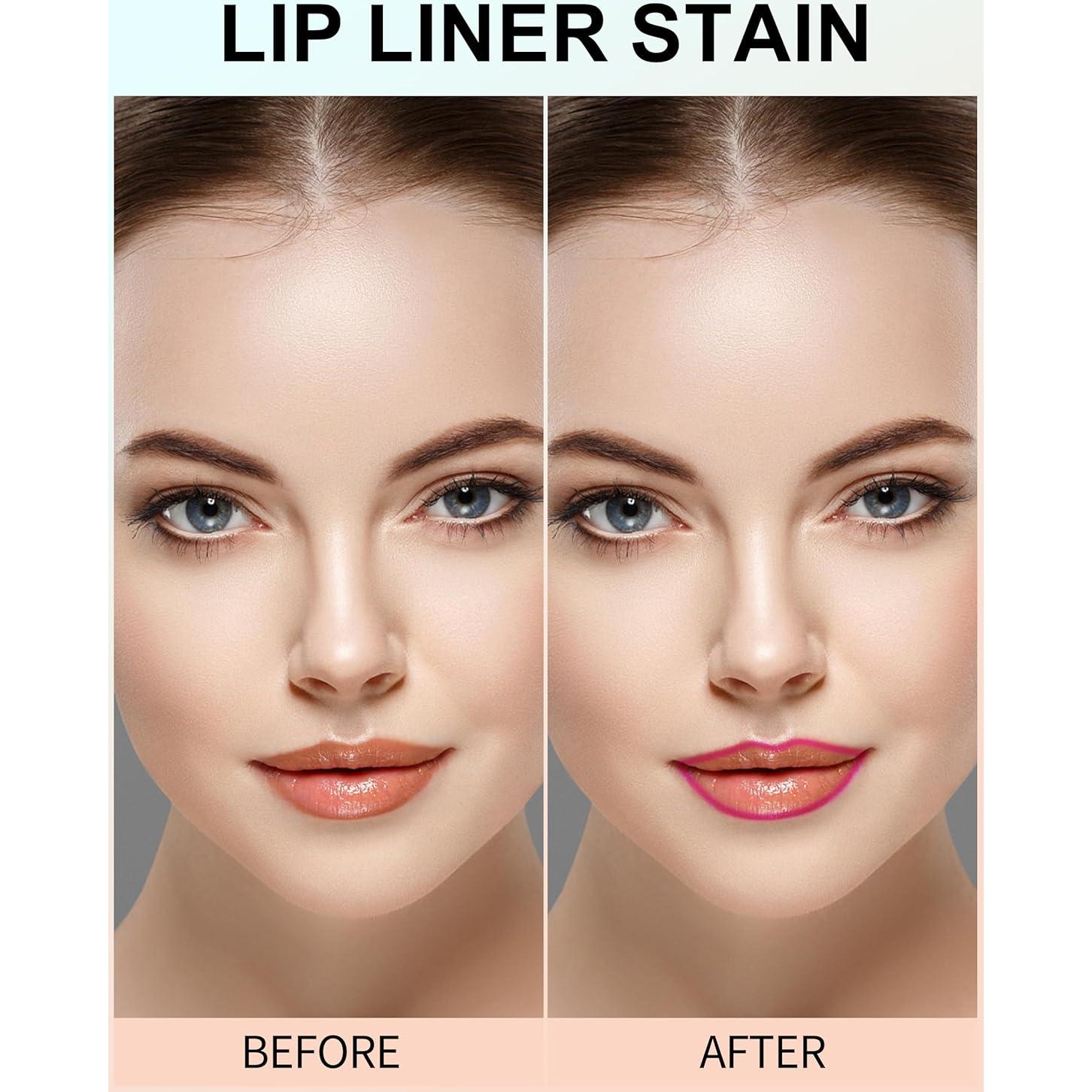 Tinte Labial Peel Off Erinde 00, Acabado Mate, Impermeable