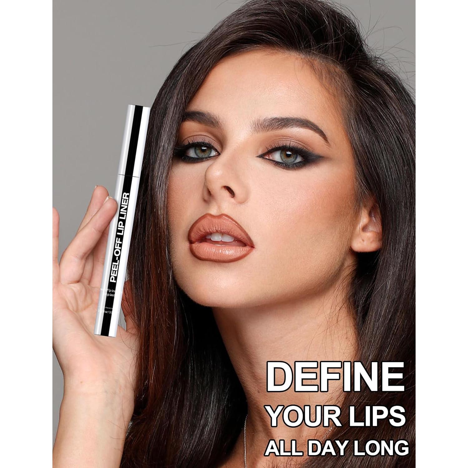 Tinte Labial Peel Off Erinde 00, Acabado Mate, Impermeable