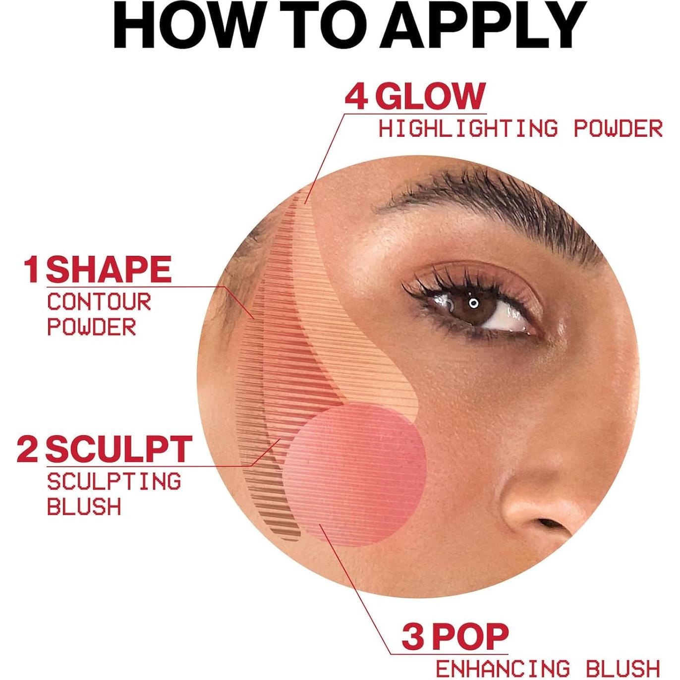 Paleta de Rostro Smashbox Halo Sculpt + Glow 15.6g