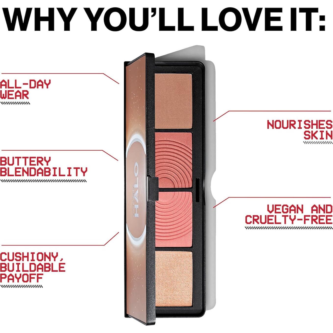 Paleta de Rostro Smashbox Halo Sculpt + Glow 15.6g