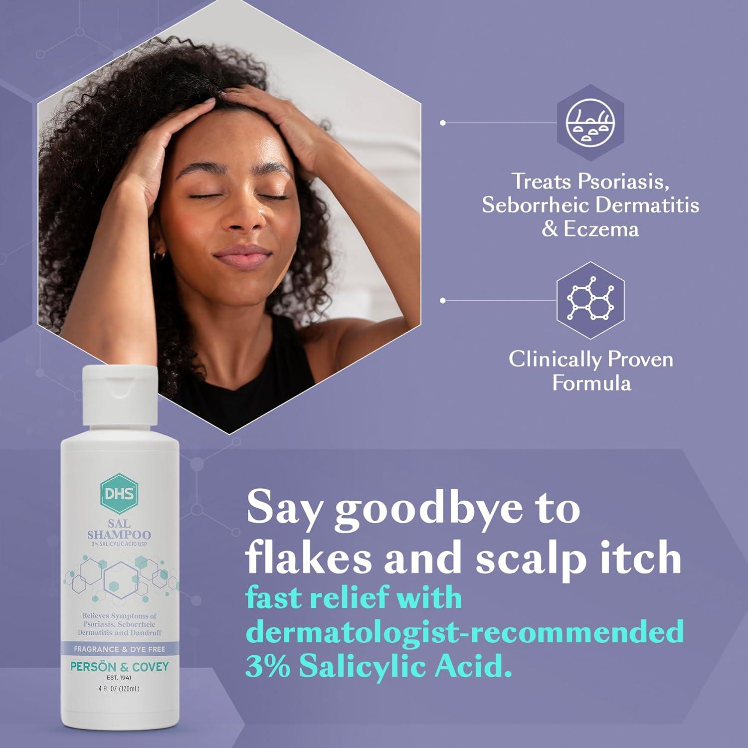 Champú Medicado DHS SAL 118.3 ml - Anticaspa y Psoriasis