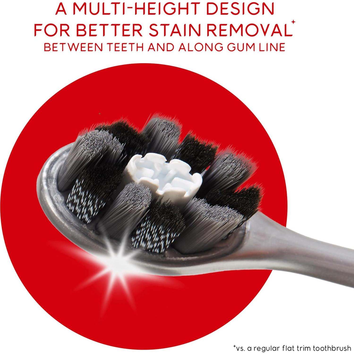 Cepillos de Dientes Colgate Optic White Pro Series Suaves - Paquete de 2