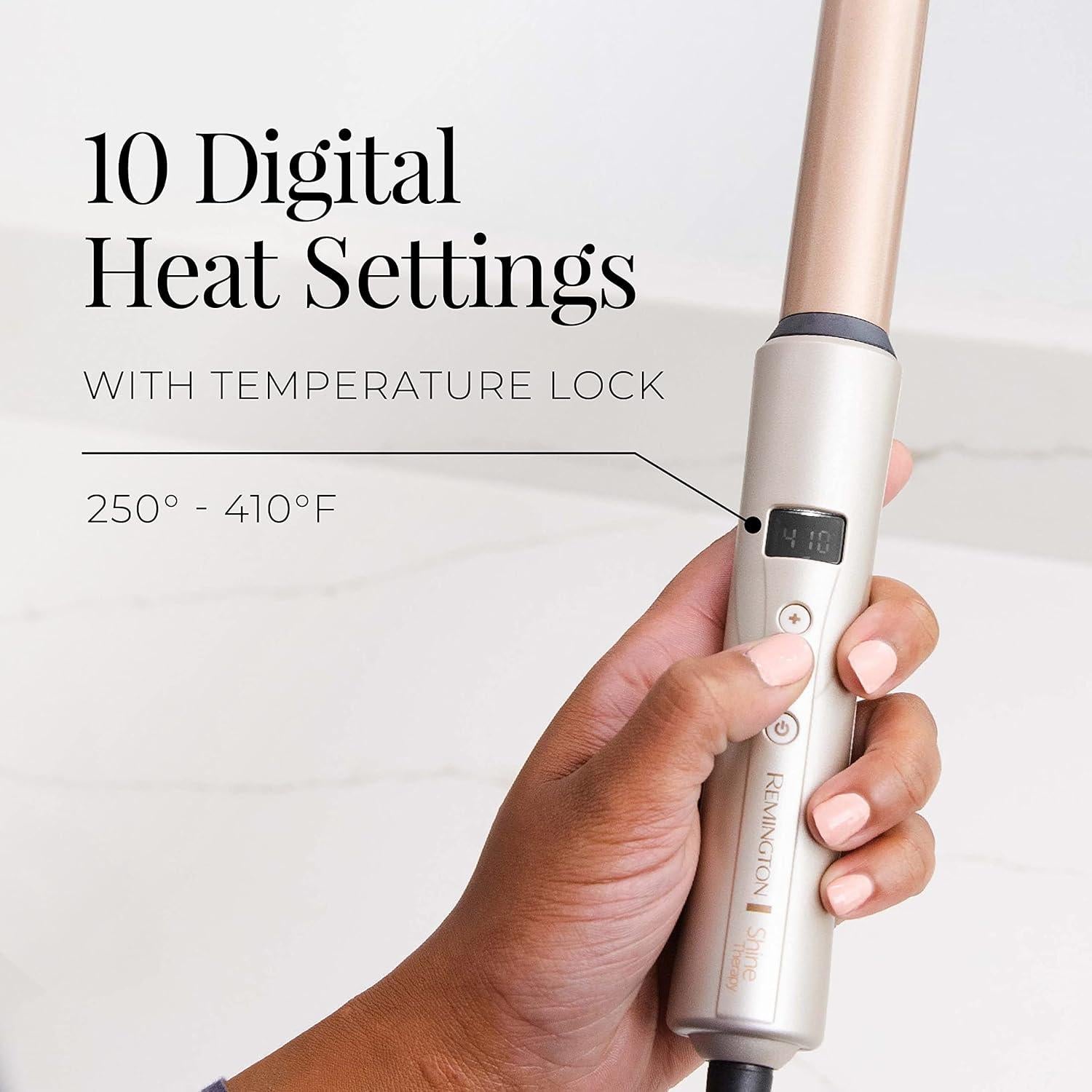 Rizador de Cabello Remington Terapia de Brillo 2.54 cm