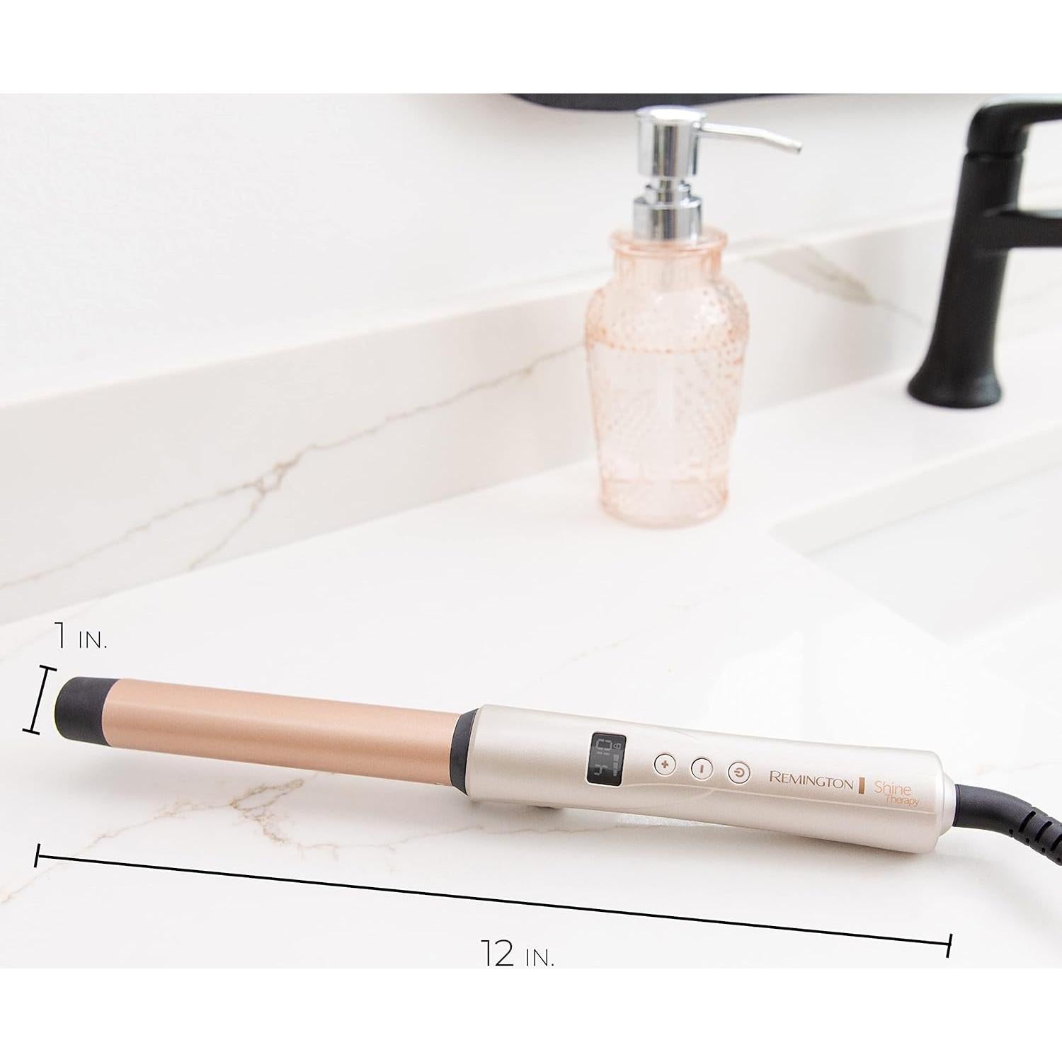 Rizador de Cabello Remington Terapia de Brillo 2.54 cm