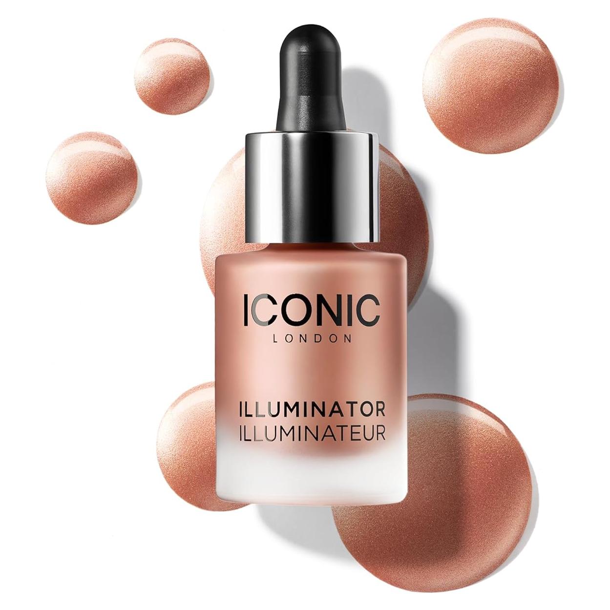 Iluminador Líquido ICONIC LONDON 13.3 ml Color Blush