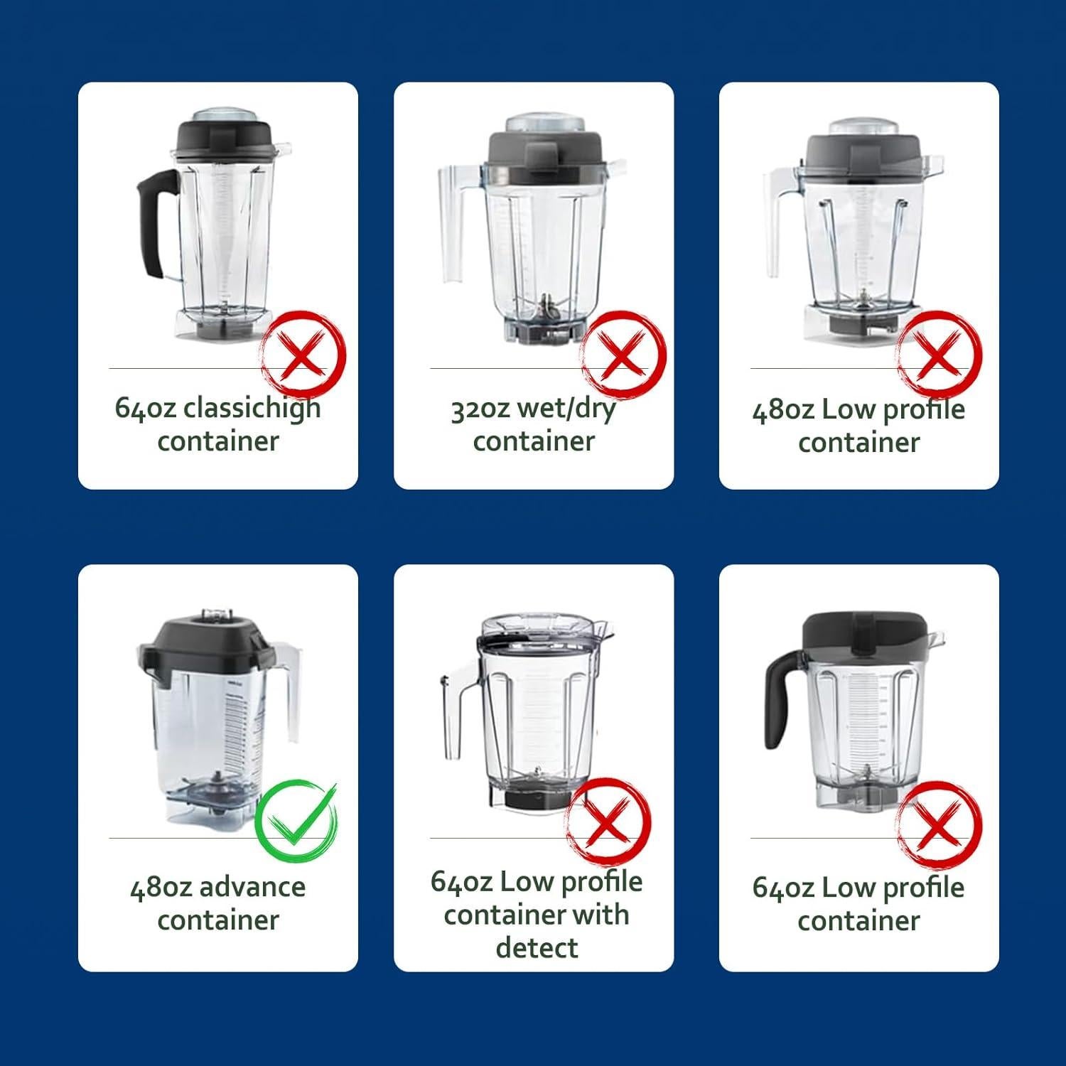 Cuchilla de Reemplazo Advance Vitamix 15990 para Batidoras