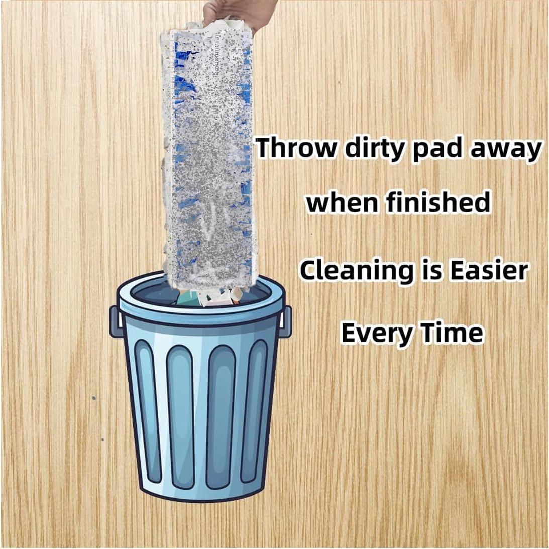 Recargas Almohadillas Limpieza PowerMop 15 Unidades Azul