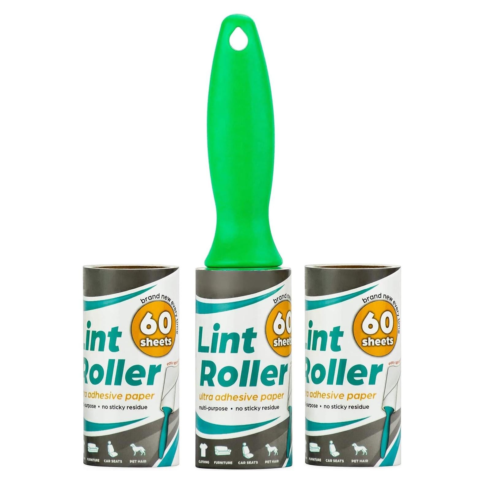 Rodillo de Pelusa DecorRack 180 Hojas Extra Adhesivas