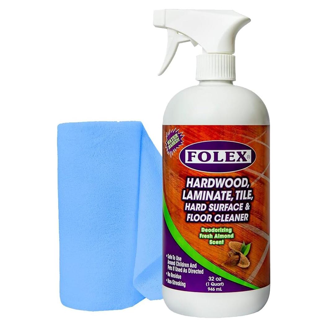 Limpiador de Suelos FOLEX 946 ml - Madera, Laminado, Azulejo, Aroma Almendra