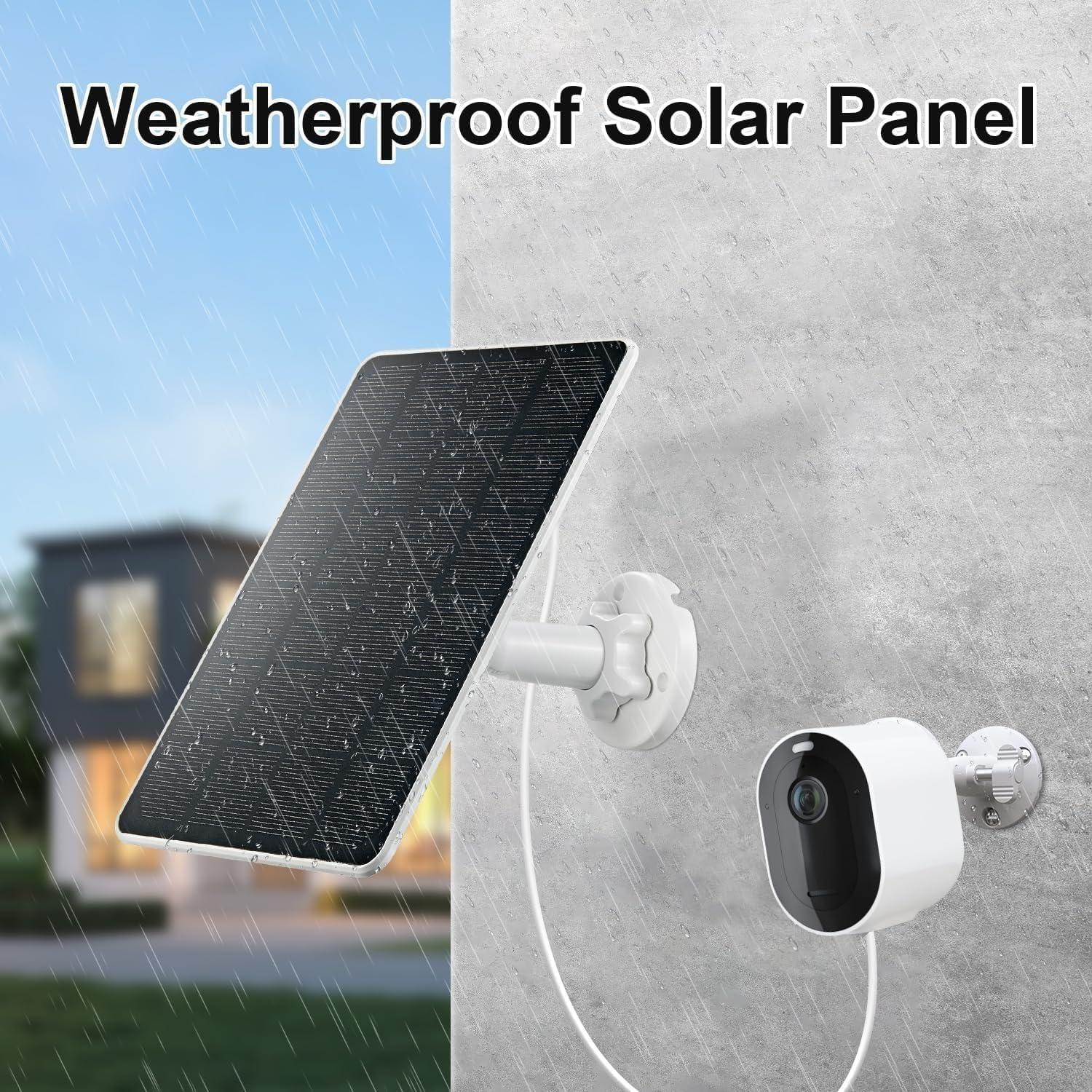 Cargador Solar GENDOING para Cámara Arlo Essential 5W