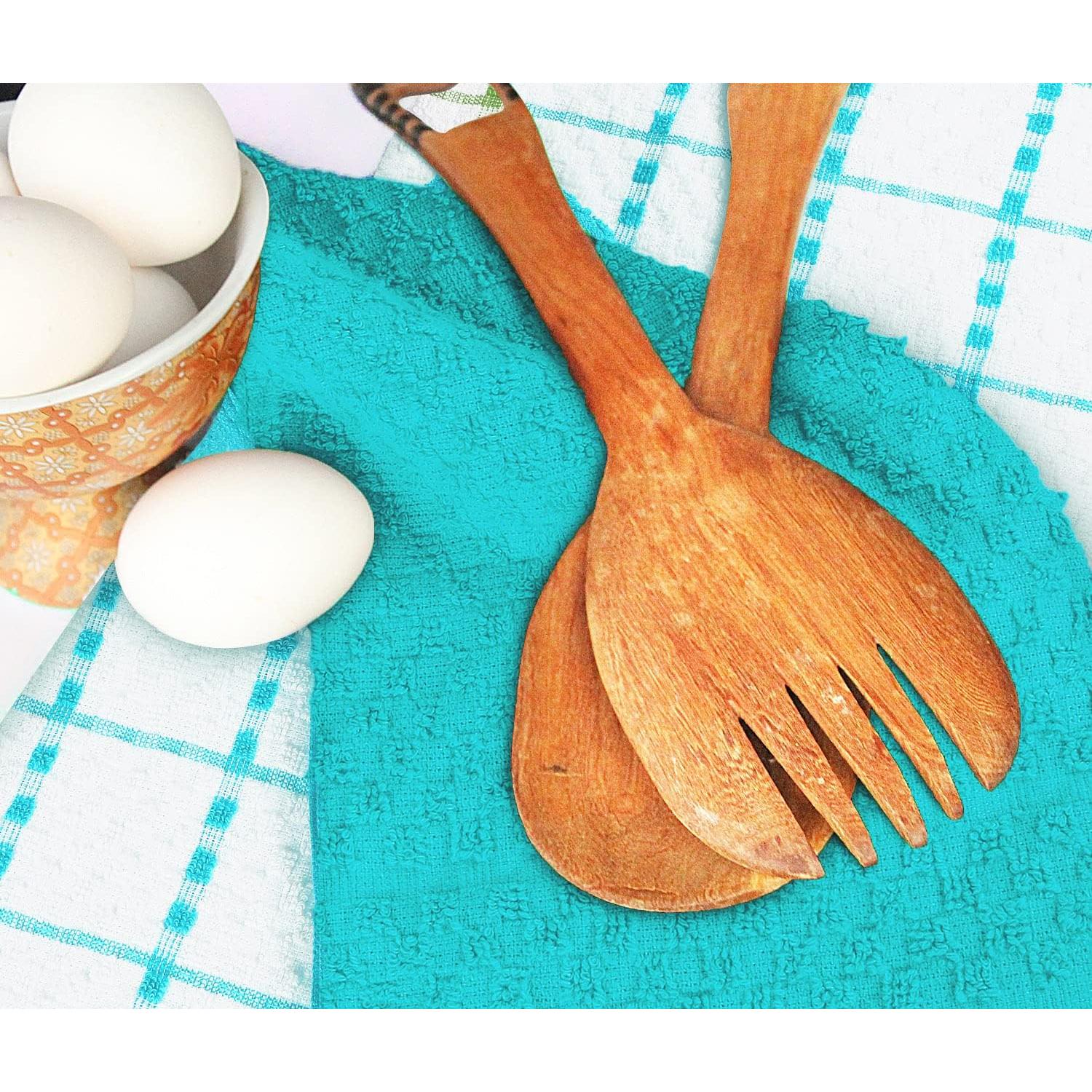 Toallas de Cocina Utopia - Paquete de 6, 100% Algodón, 38x64 cm