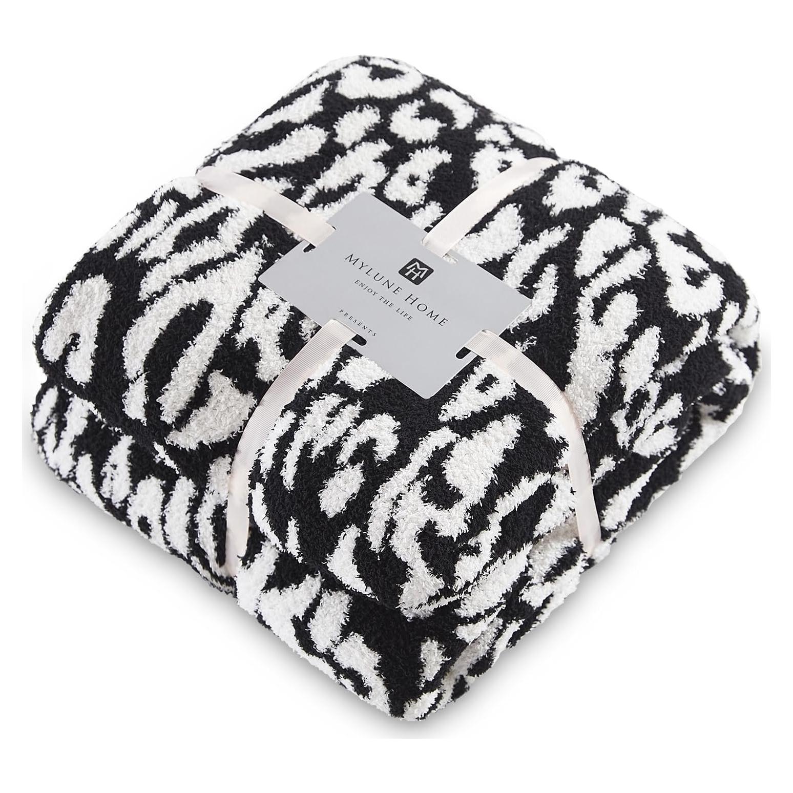 Manta de Leopardo Ultra Suave MH MYLUNE HOME 127x152 cm