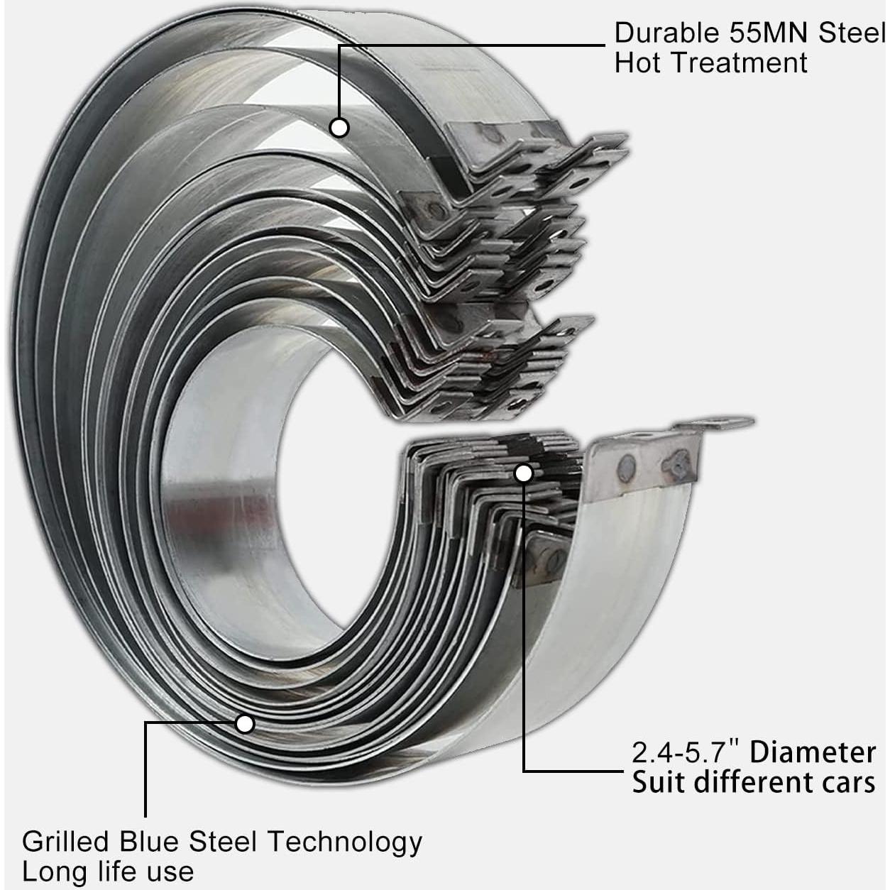 Juego de Herramientas Compresor Anillos Pistón LUTIFIX 14 Piezas