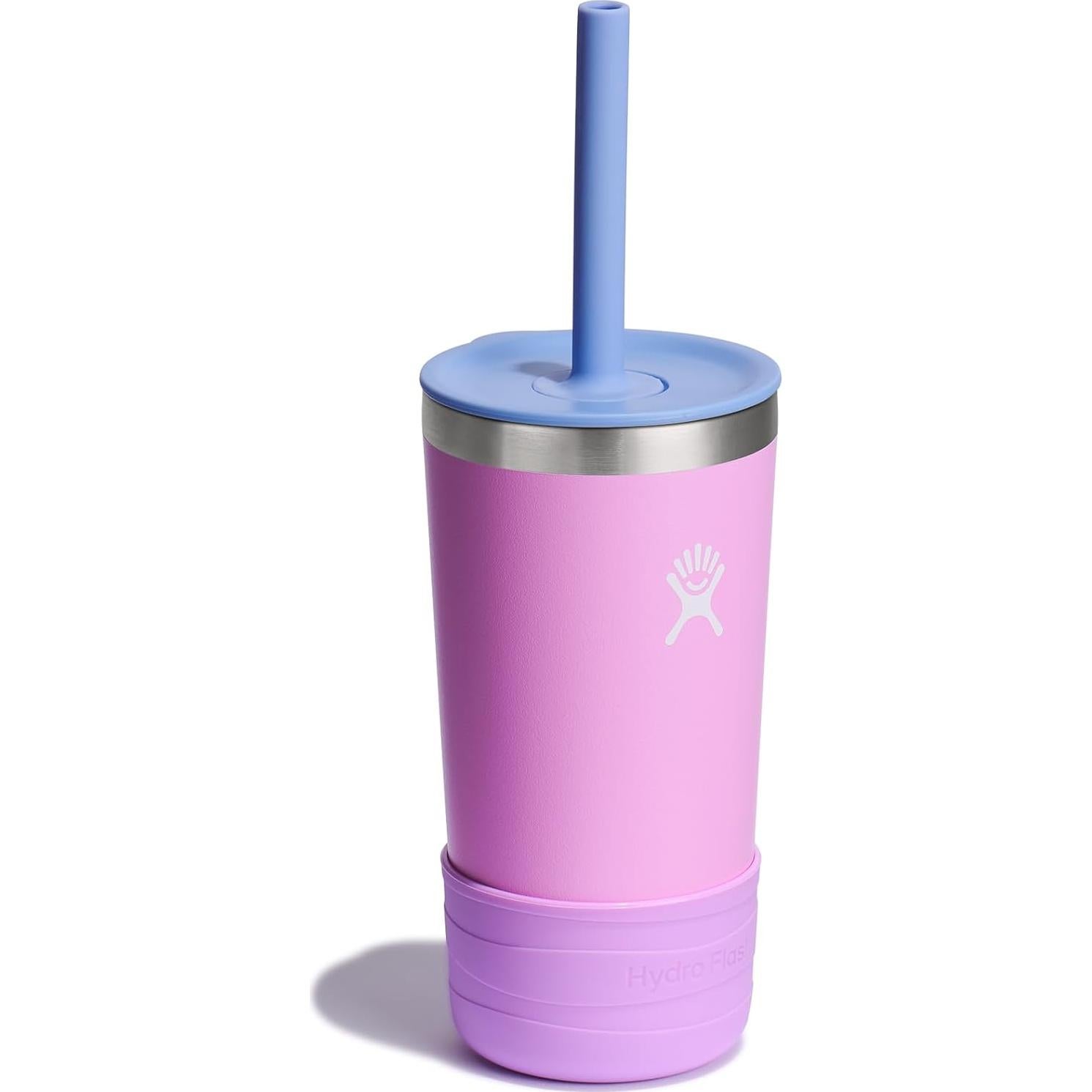 Taza Hydro Flask Kids 12 Oz Anémona Aislada con Popote