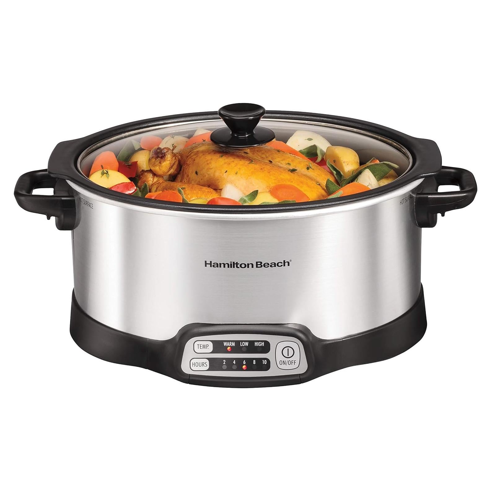 Olla de Cocción Lenta Programable Hamilton Beach 33662 6L