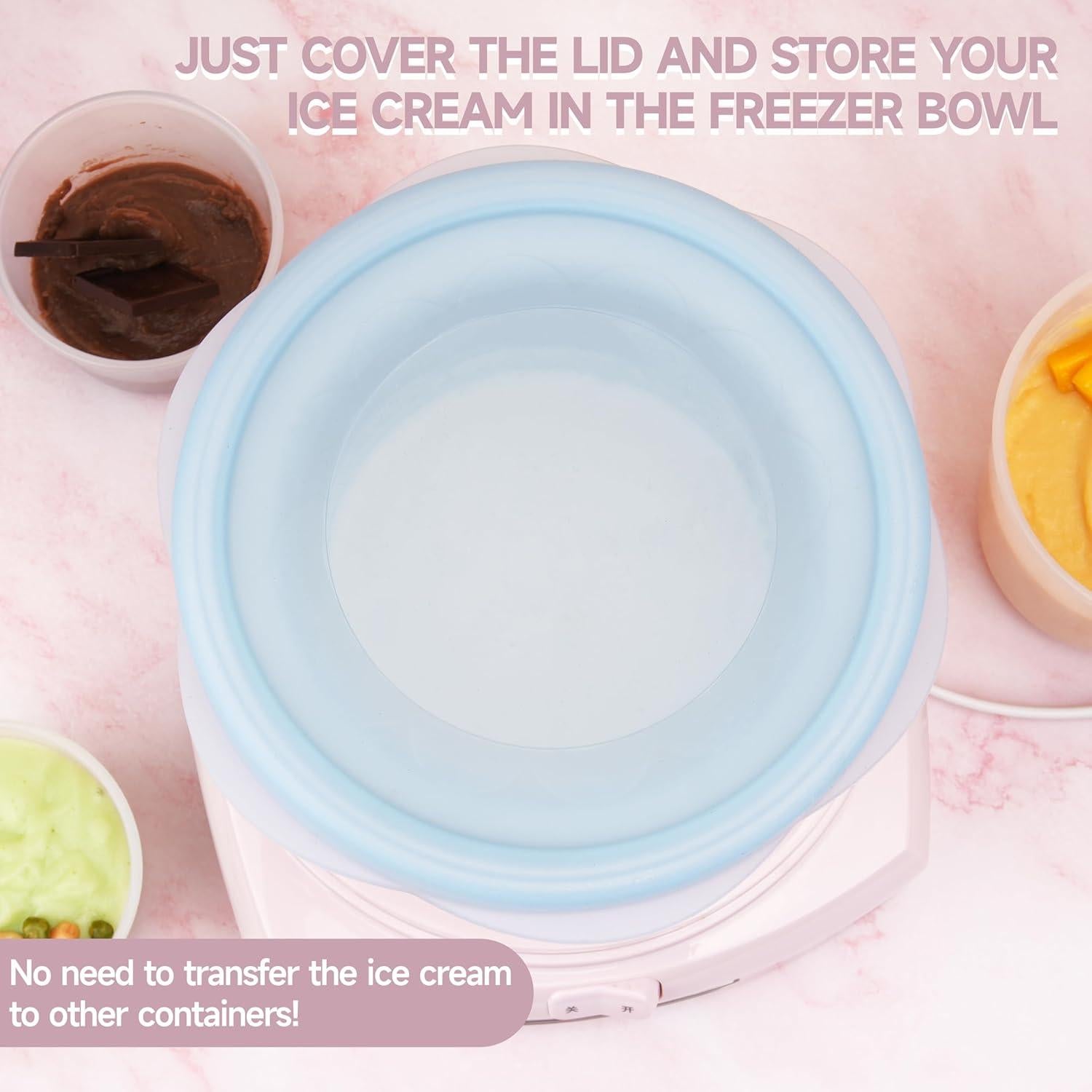 Tapas de Silicona Reutilizables Purekra para Tazón Cuisinart 1.5QT