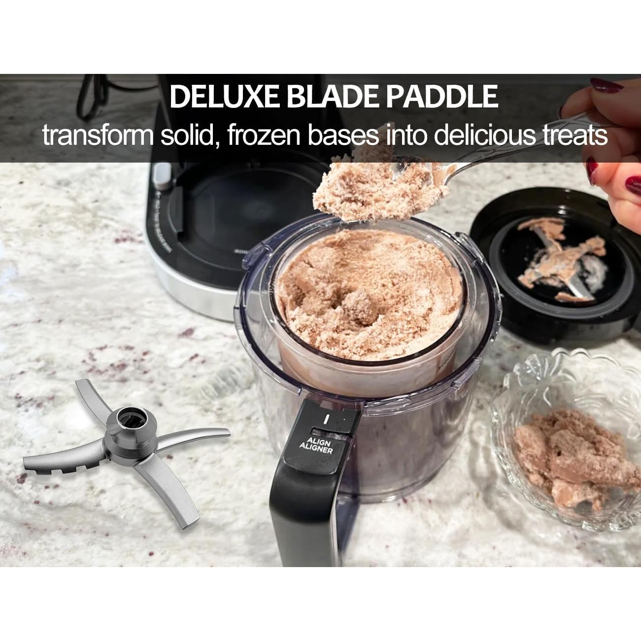 Pala de Reemplazo AUMUA para Ninja CREAMi Deluxe NC500 NC501