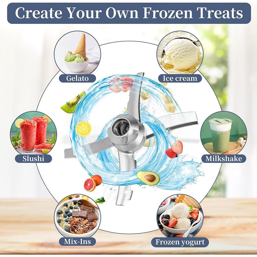 Pala de Reemplazo AUMUA para Ninja CREAMi Deluxe NC500 NC501