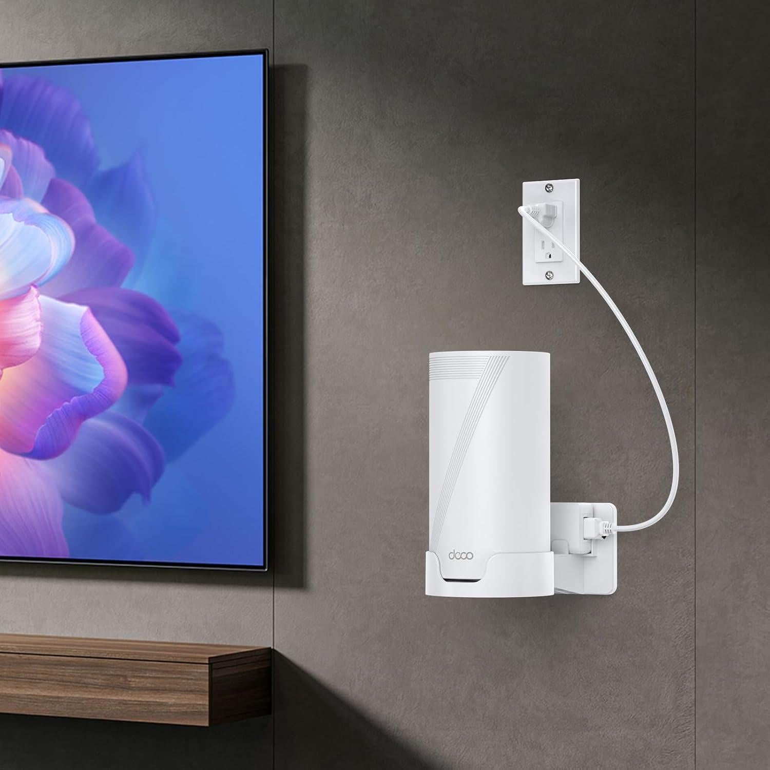 Soporte de Pared para TP-Link Deco BE Series - Blanco