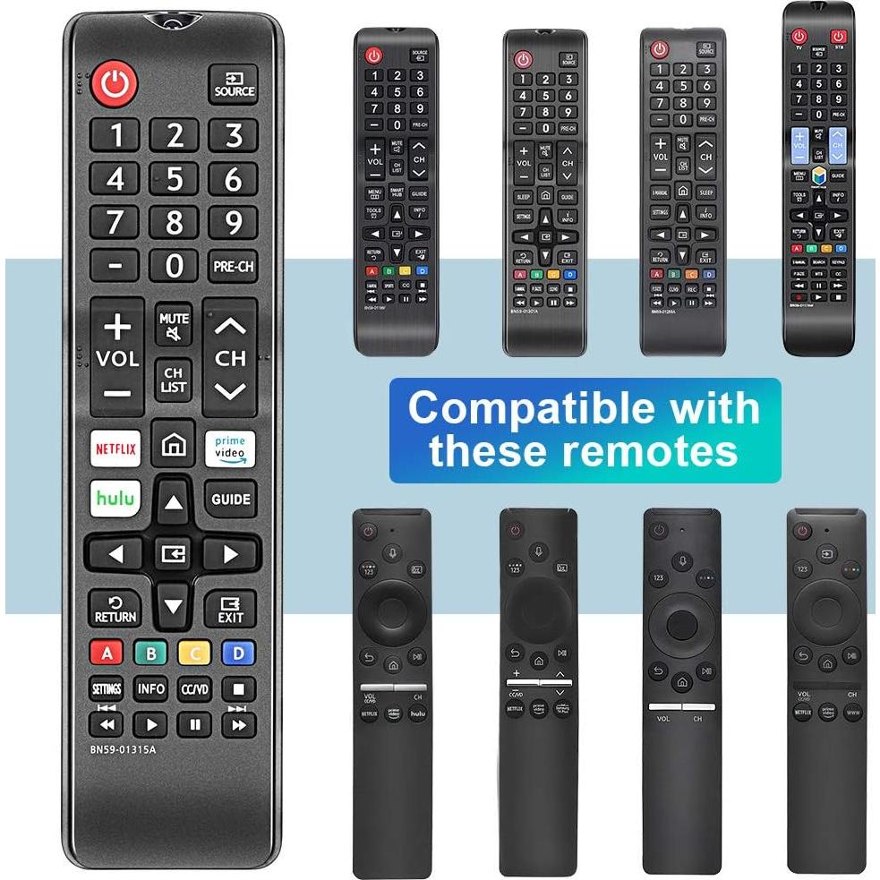 Control Remoto Gvirtue BN59-01315A para TV Samsung Smart