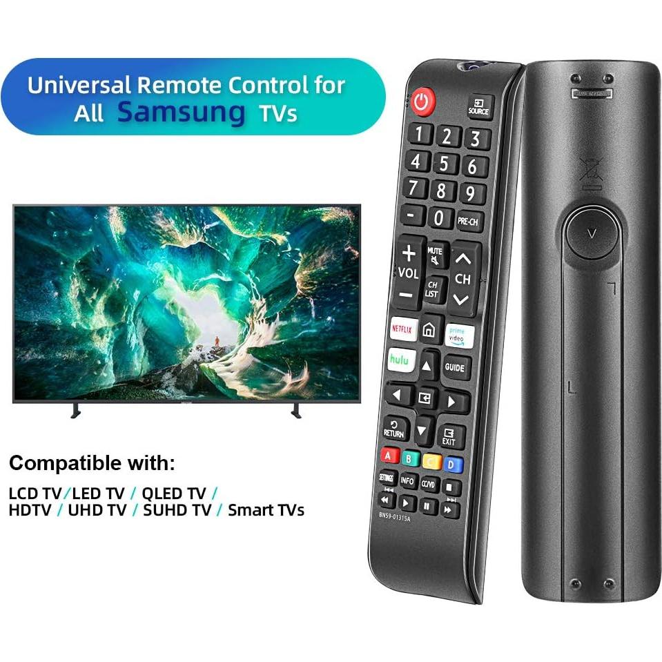 Control Remoto Gvirtue BN59-01315A para TV Samsung Smart