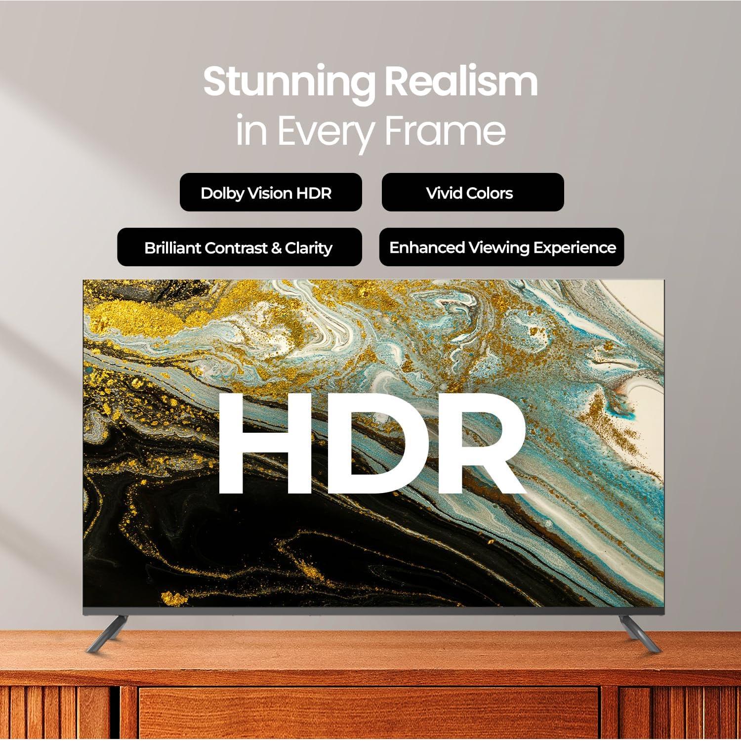 SANSUI 55" OLED 4K UHD Smart TV Dolby Vision 120Hz