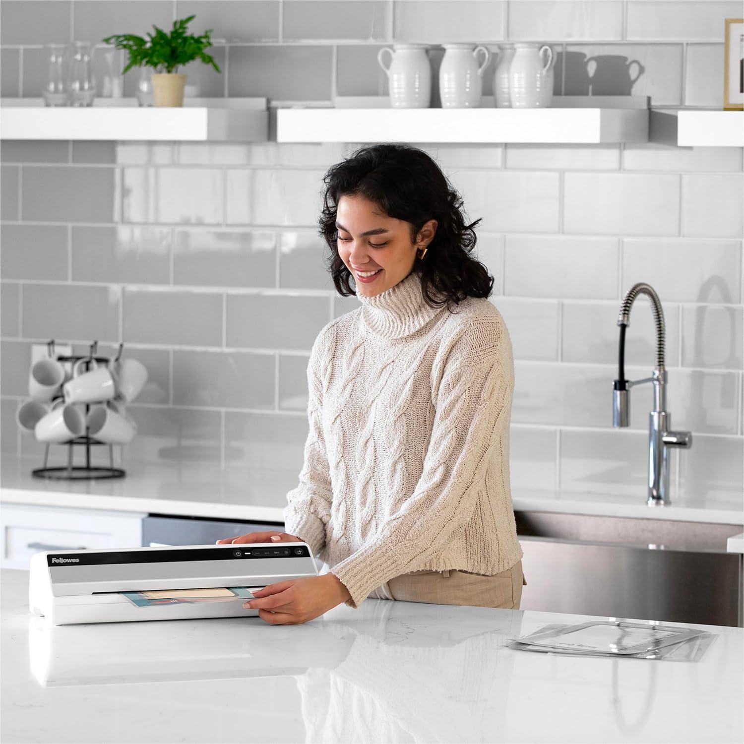 Laminadora Térmica Fellowes Saturn 125, 31.75 cm, Rápida y Sin Atascos