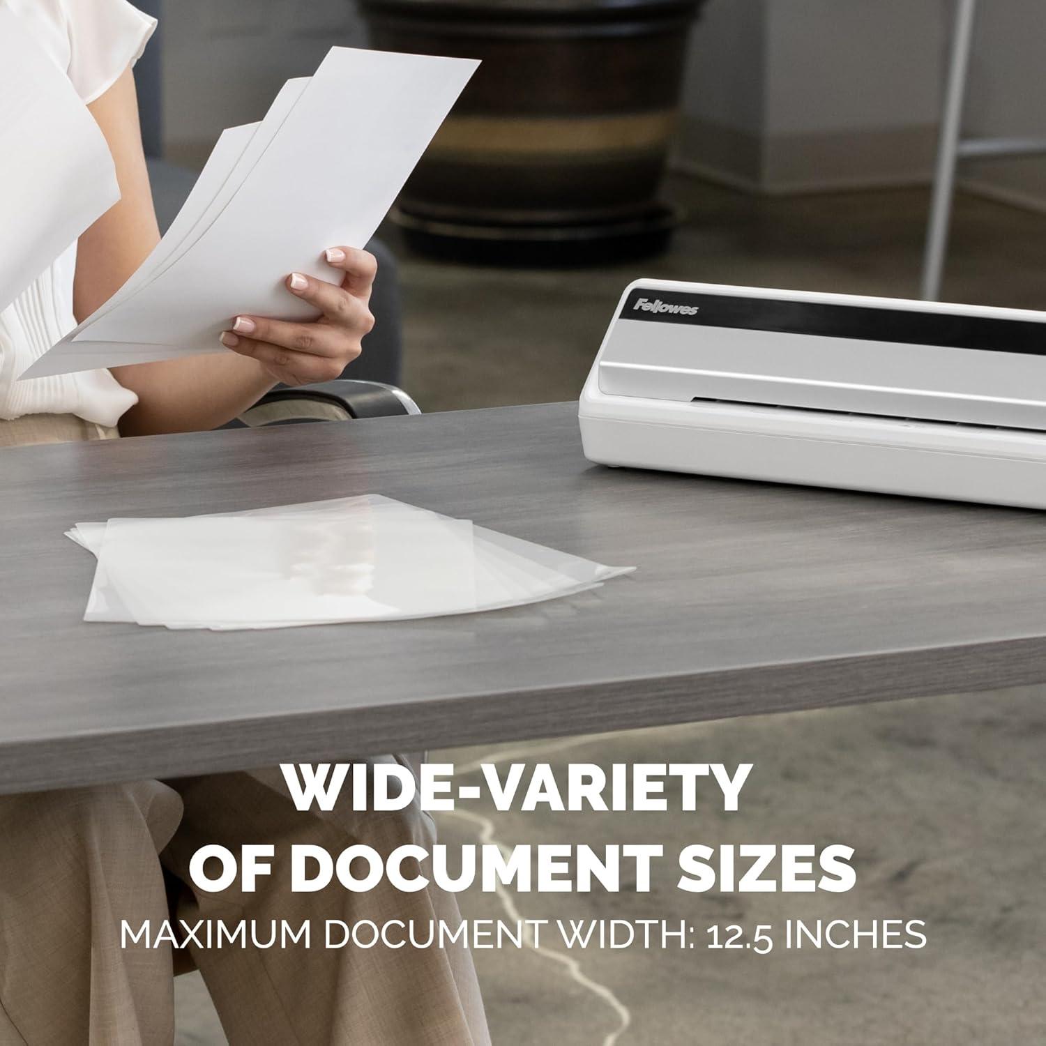 Laminadora Térmica Fellowes Saturn 125, 31.75 cm, Rápida y Sin Atascos