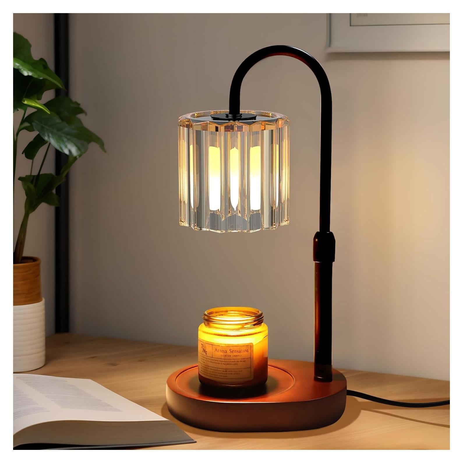 Calentador de Velas Lukasa GS074 con Temporizador y Altura Ajustable