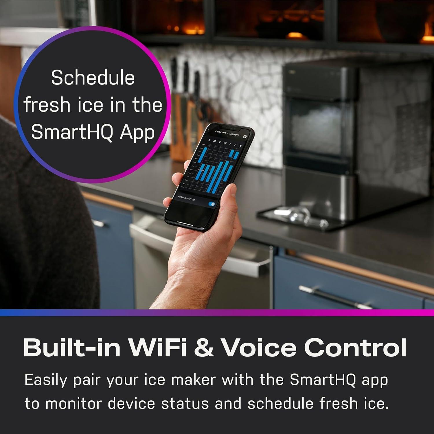 Máquina de Hielo Nugget GE Profile Opal 17.24 kg WiFi