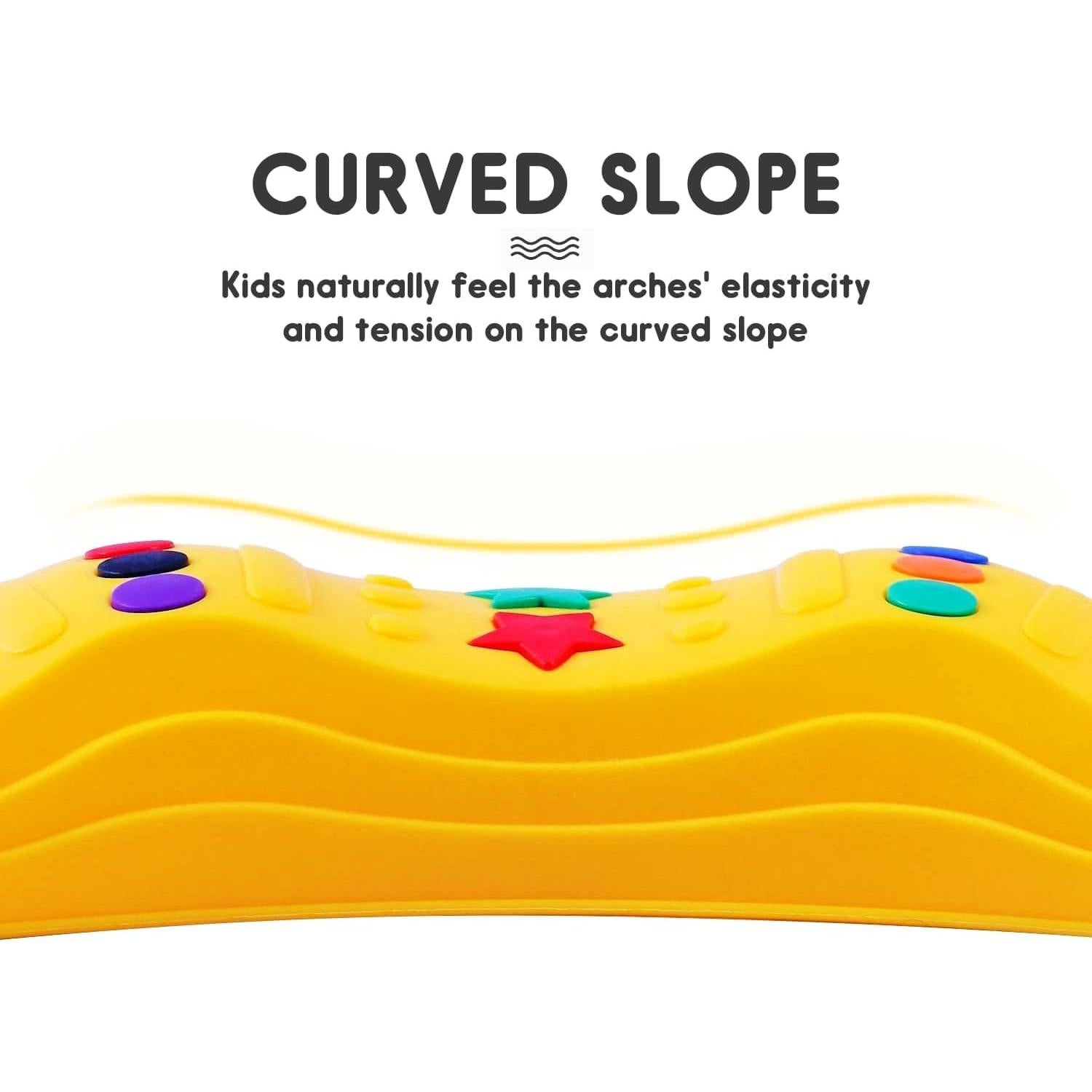 Viga de Equilibrio MOCUTEEN para Niños 4 Piezas Antideslizante