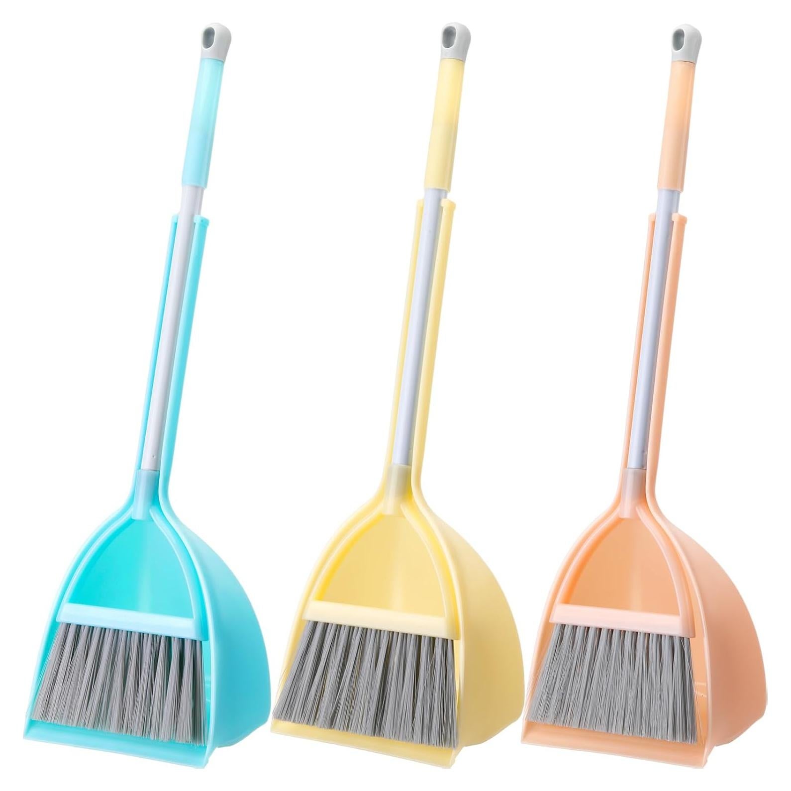 Set de Limpieza para Niños Roshtia - 3 Piezas Mini Escoba y Recogedor